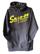 Snap On Tools Hoodie Adult M Black Pullover Hooded Graphic Sweatshirt Y2K Advert