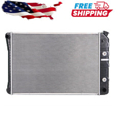 Cu730 Aluminum Radiator For 1973-1986 Chevy Ck Pickup Suburban V8 At