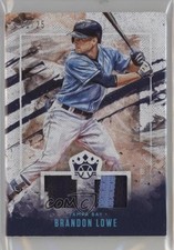 2019 Panini Diamond Kings DK Materials Holo Blue 1/25 Brandon Lowe #DMS-BL 15wv
