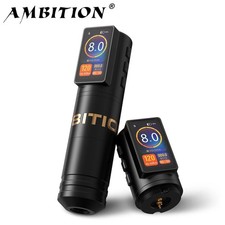 Wireless Tattoo Pen Machine 3.5mm Stroke Coreless Motor Powerful Upgrade 2000mAh