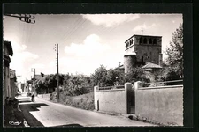 CPA Montanay, Eglise, Grande Rue 