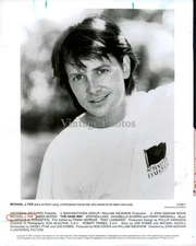 1991 Hollywood Michael J Fox James Woods The Hard Way 8X10 Historic Press Photo