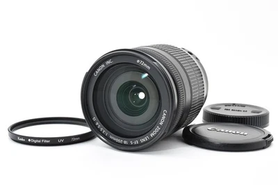 [Mint W/cap ] Canon EF-S 18-200mm f/3.5-5.6 IS Zoom Telephoto AF du Japon - Photo 1/4
