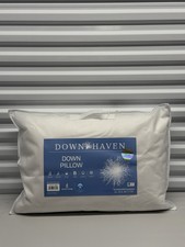 DownHaven - Luxury Down Filled Pillow - Washable - Standard/Queen 20 x 28 Inch