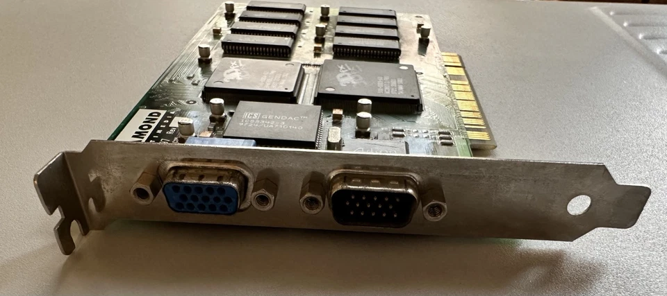 Diamond Monster 3D - 4MB PCI - 3DFX Voodoo 1 1997_Retro Gaming Vintage Card - Immagine 3 di 3