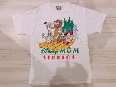 Disney Vintage T Shirt Men's Size XL Cotton USA Made Used Ships from JAPAN