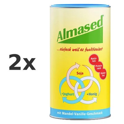 2x Almased Vitalkost Mandel-vanille Pulver 500 g - PZN 15375987