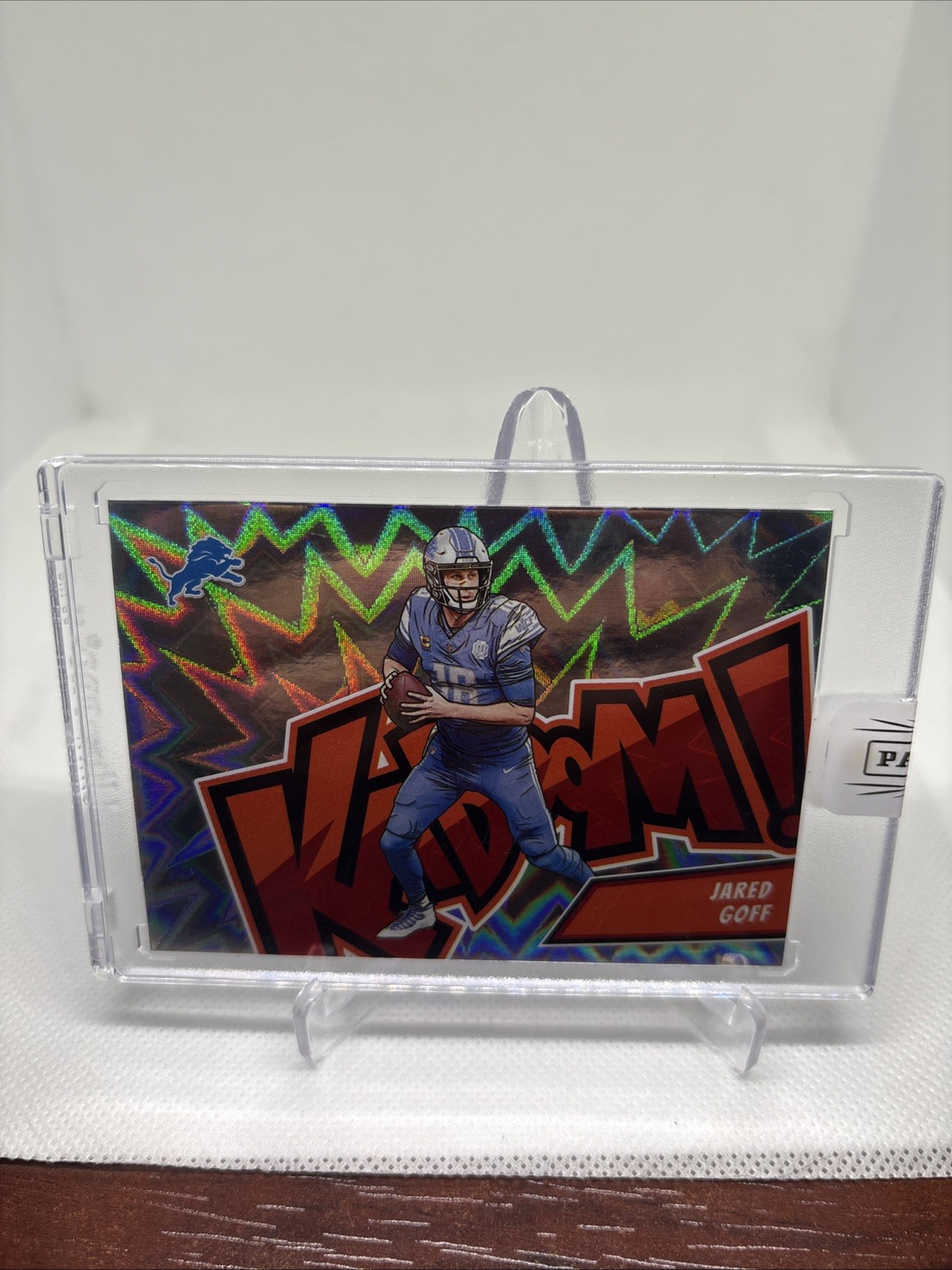 2024 Panini Absolute - Kaboom! Horizontal Jared Goff #3 Detroit Lions Case Hit