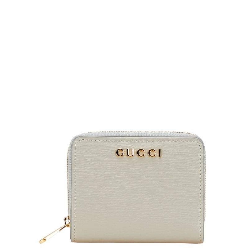 Gucci Script Mini Wallet Folded Wallet 772639 Gra… - image 1