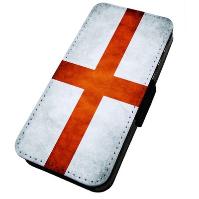 AUSVERKAUF bedruckte Klapp-Handyhülle für iPhone getragen englische Flagge