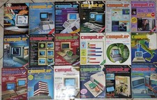 Lotto 18 riviste MICRO & PERSONAL COMPUTER inforrmatica vintage PC anni 80 90