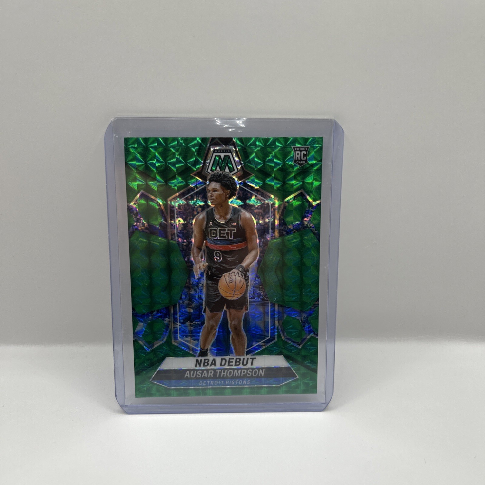 2023-24 Mosaic NBA Debut Green Mosaic Ausar Thompson RC #262 K