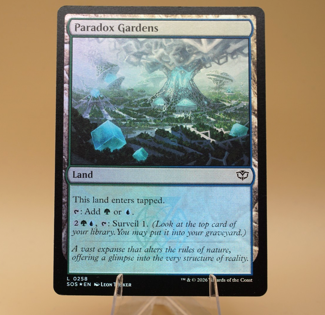 Paradox Gardens | 258 | Foil | Land | Secrets of Strixhaven | MTG | 2026 | eBay Paradox Gardens | 258 | Foil | Land | Secrets of Strixhaven | MTG | 2026 | eBay