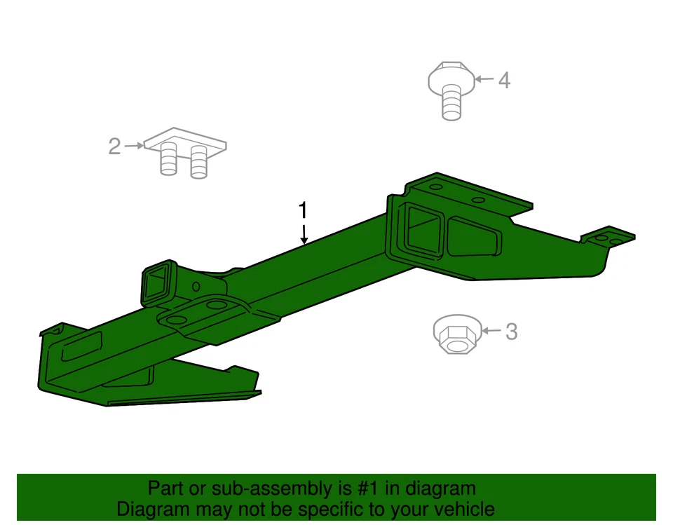 Enganche de remolque genuino GM 84013199 Foto 3 de 3