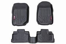 Rough Country Floor Mats For 2007-2013 Jeep Wrangler Jk Unlimited - M-60712 Rough Country Floor Mats For 2007-2013 Jeep Wrangler Jk Unlimited - M-60712