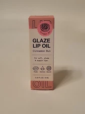 INNBEAUTY  Project Glaze Lip Oil | Cinnamon Bun| .20 Fl Oz/6 mL | NIB