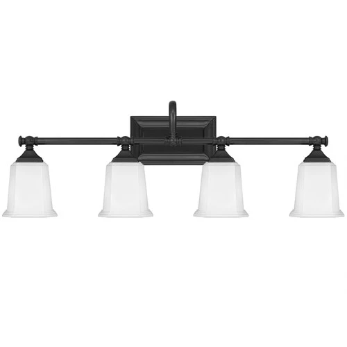 Quoizel NL8604 Chrome Nicholas 4-Light 31"W Bathroom Vanity Light - Picture 5 of 5