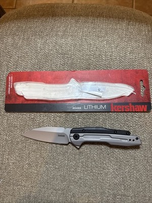 Kershaw Folding Assisted Knife 3.25'' 8Cr13MoV Steel Blade GFN/Stainless Handle