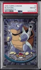 2000 TOPPS CHROME POKEMON T.V. #9 BLASTOISE PSA 8