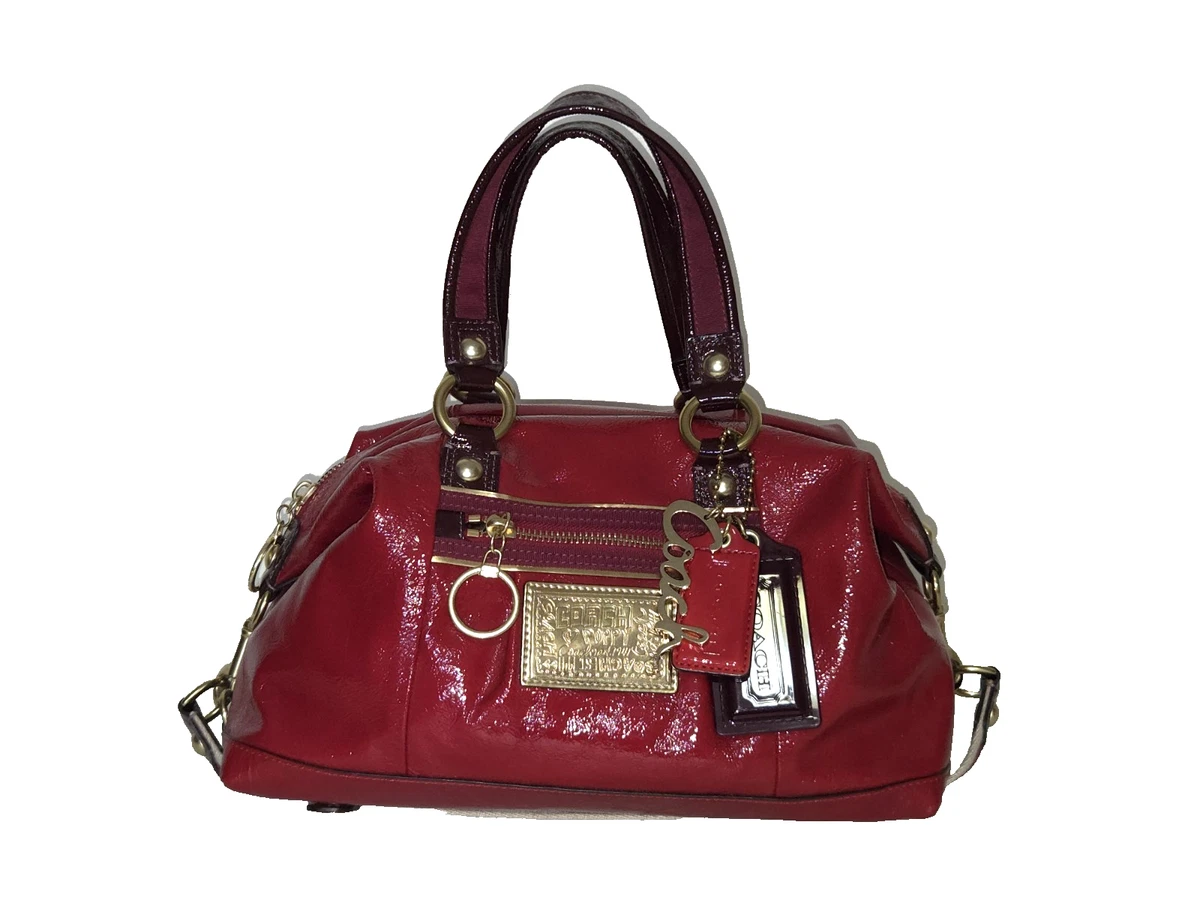 Coach Poppy Red Patent Leather Bags & Handbags for Women for sale
