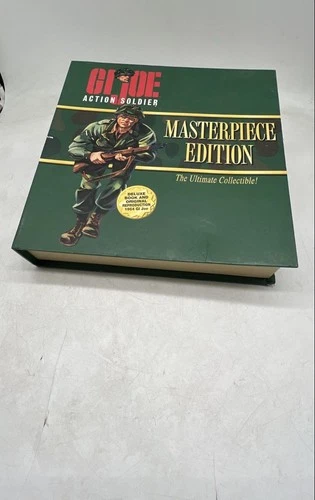 Hasbro G. I. Joe Action Soldier 1964 Masterpiece Edition Figure And Deluxe Book