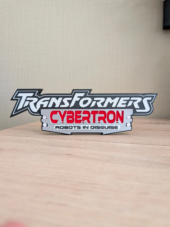 Transformers Logo Cybertron - Photo 1/4
