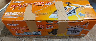 Thunder Tiger Raptor 30 V2 RC Helicopter With Pro 39 Engine Unbuilt Kit