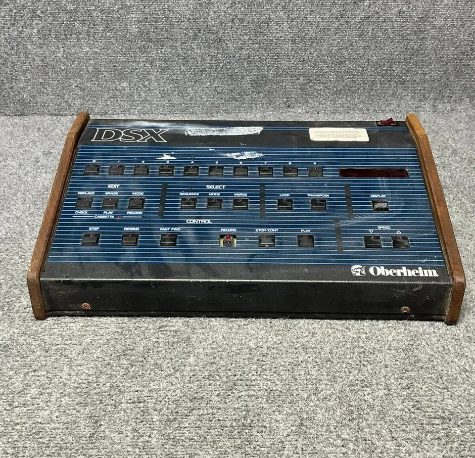 Vintage Oberheim DSX Sequencer 🎹 Digital Polyphonic Sequencer - Image 3 of 4