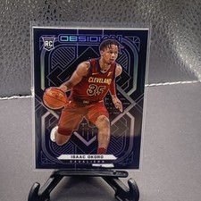 2020-21 Panini Obsidian Isaac Okoro Rookie Electric Etch Purple #56/99