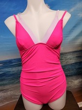 Nwt Cupshe Womens One Piece Swimsuit Size Medium Pink Color  Purple