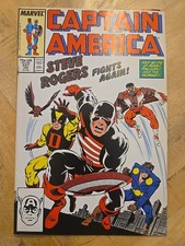 Captain America #337 1st Appearance of Steve Rogers as The Captain 