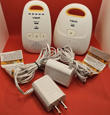VTech Baby Monitor Audio Monitor Set 2 Units w/ Power Adapters Tested Working