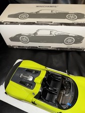1/18  2015 Porsche 918 Spyder Weissach Minichamps 222 pcs NIB LIMITED ED DIECAST