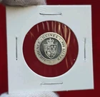 2021 St Helena Spade Shield - 1/10 troy oz .999 Fine SILVER Mini Coin Round