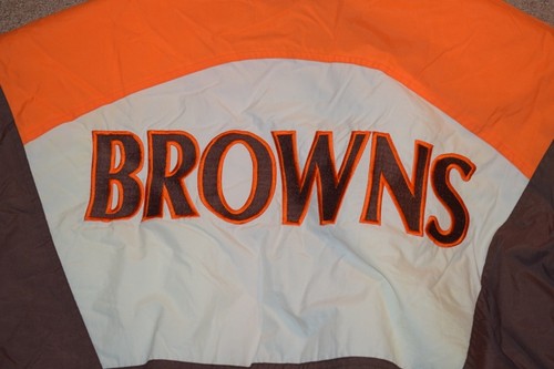 Vintage APEX ONE PRO LINE CLEVELAND BROWNS JACKET (Used) XL - Picture 10 of 11