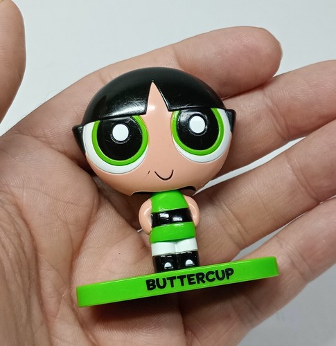 The Powerpuff Girls Buttercup Bobble Head Figurine Cartoon Network - Picture 2 of 6