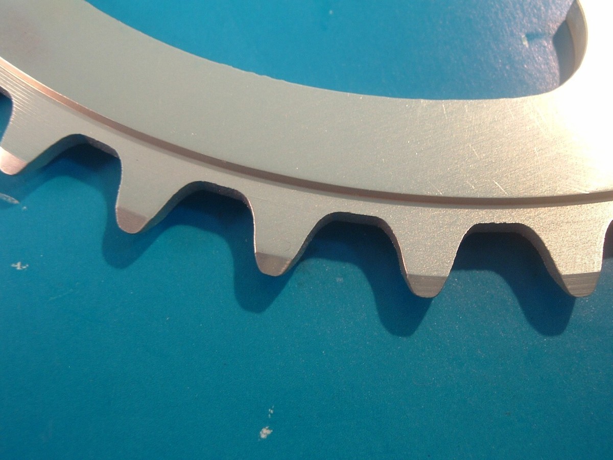 Plateau Shimano BMX 41 Dents Or - Vintage 1983 - Dents En W - Neuf (sans Boîte)