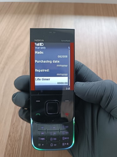 Nokia 5330 XpressMusic Black/Red RM 478 • Original • (Unlocked) 🔓 - Picture 2 of 14