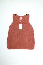 Women’s A New Day Brown Sleeveless Sweater Vest Small NEW! NWT