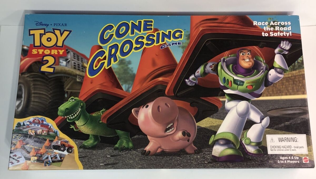 Vintage Toy Story 2: Cone Crossing Game by Mattel - 1999 Edition -  Complete!