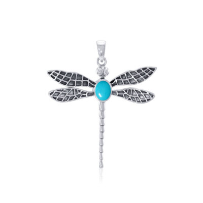 Collana Con Libellula In Argento 925 E Pietra Di Luna, Gioiello Insetto, Regalo Per Donne E Ragazze, Confezione Regalo Inclusa