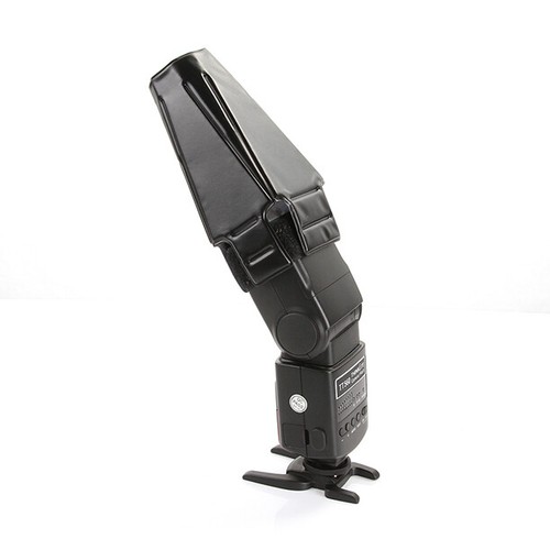 Foldable Flash Diffuser Softbox Snoot Reflector For Canon Yongnuo Speedlite - Picture 5 of 8