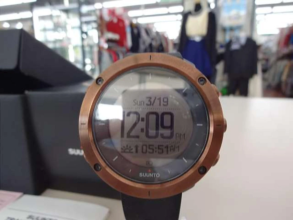 Suunto Traverse Alpha GPS Stealth Watch Smart Digital navigation