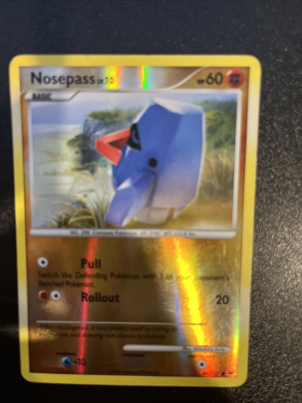 Pokémon TCG Nosepass Platinum 84 Reverse Holo Common