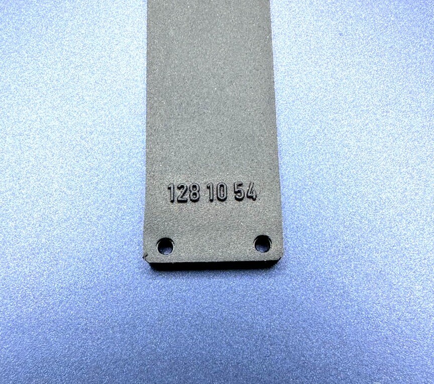New Genuine Hublot MDM 12mm Black Rubber Single Strap 128.10