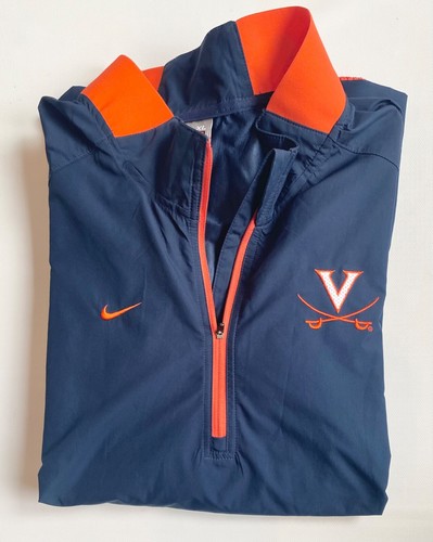 NIKE Fit Storm University of Virginia Cavaliers 1/4 zip XL - Picture 2 of 5