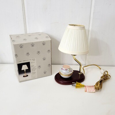Night Light with Trinket Box/Pill Box and Lampshade
