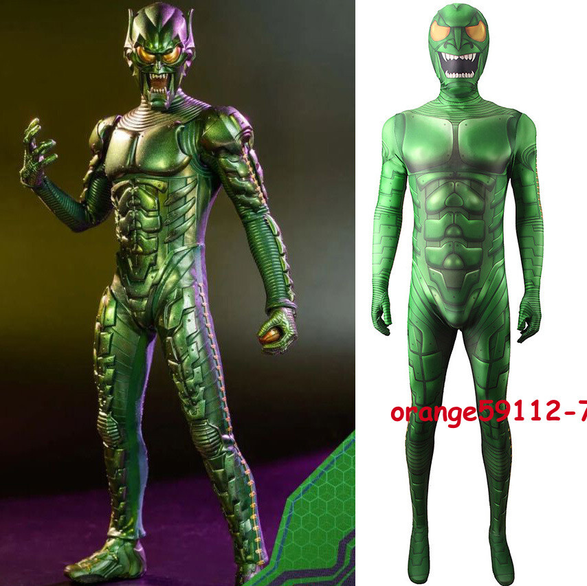 Mono Duende Verde Spider-Man Norman Osborn Disfraz Juegos con disfraces Fiesta Body