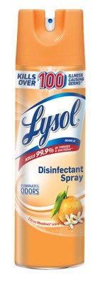 Lysol Disinfectant Spray, Citrus Meadows, 19 oz (Pack of 2 ...