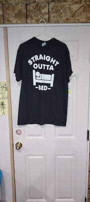 Delta Pro Weight T Shirt L. ''Straight Out of Bed''
